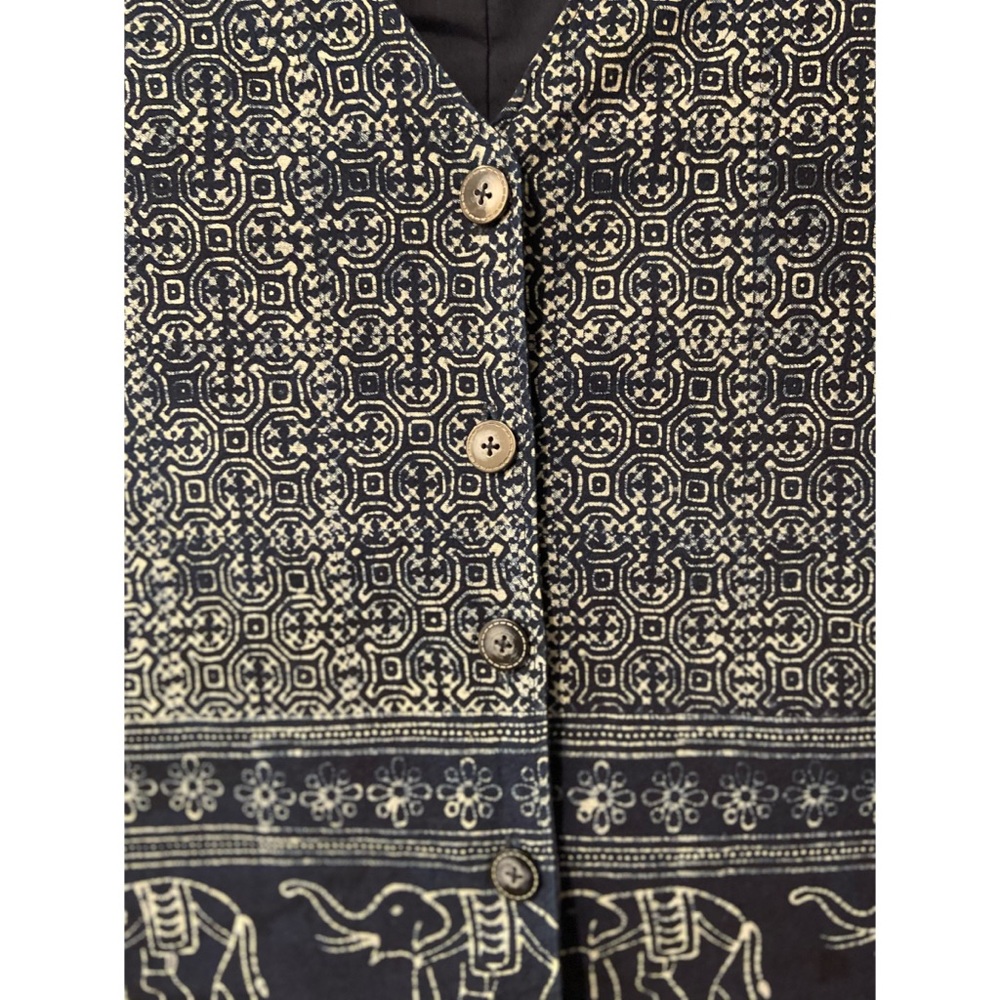 🌼🌼 4/$20 Item Vintage Handmade Tribal Vest🌼🌼 - Picture 4 of 9